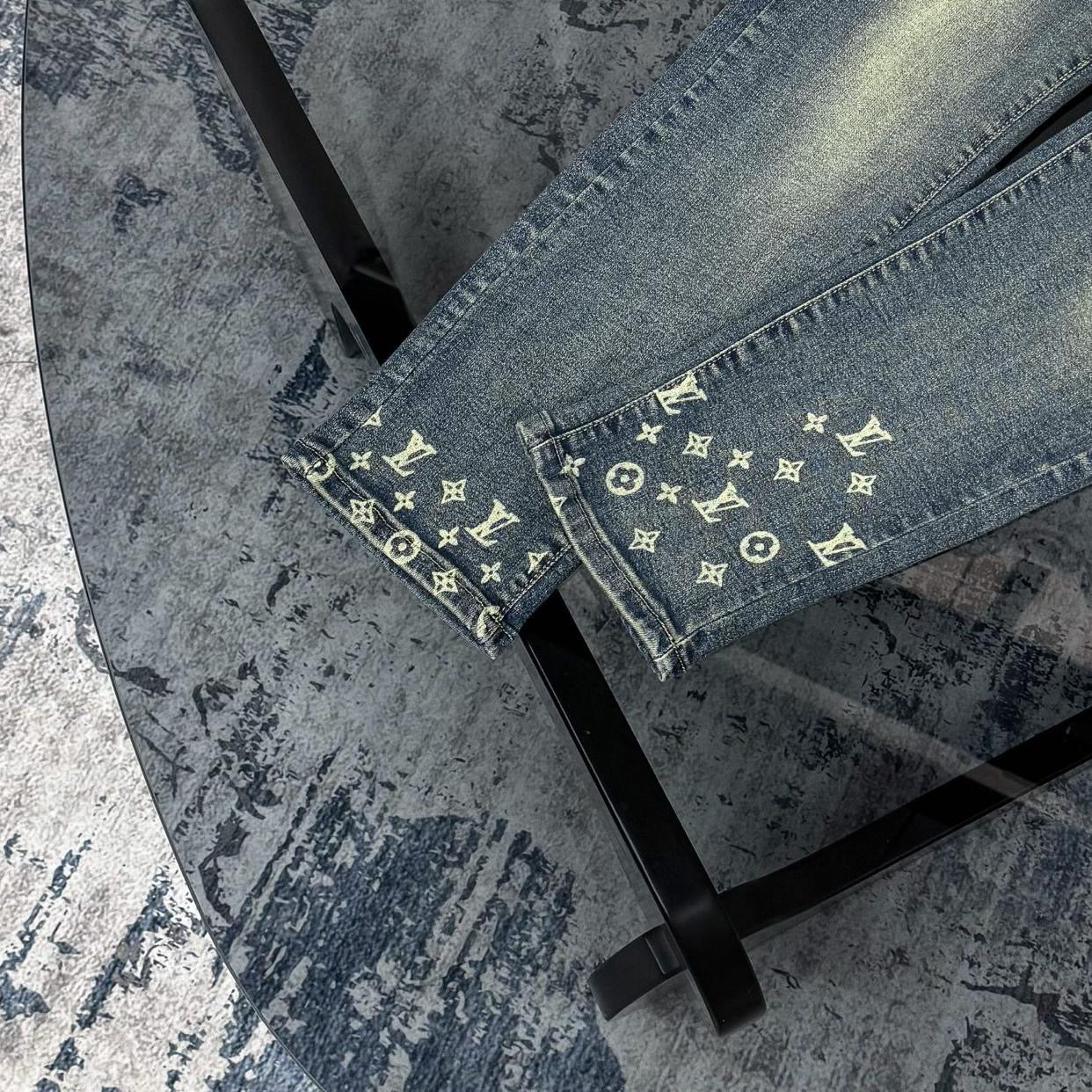 Calça de ganga LV Louis Vuitton slim fit