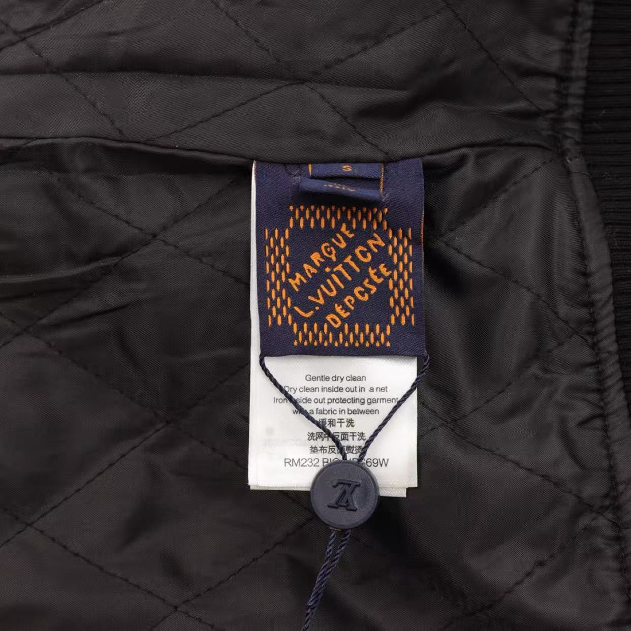 LV Louis Vuitton Bomber Varsity