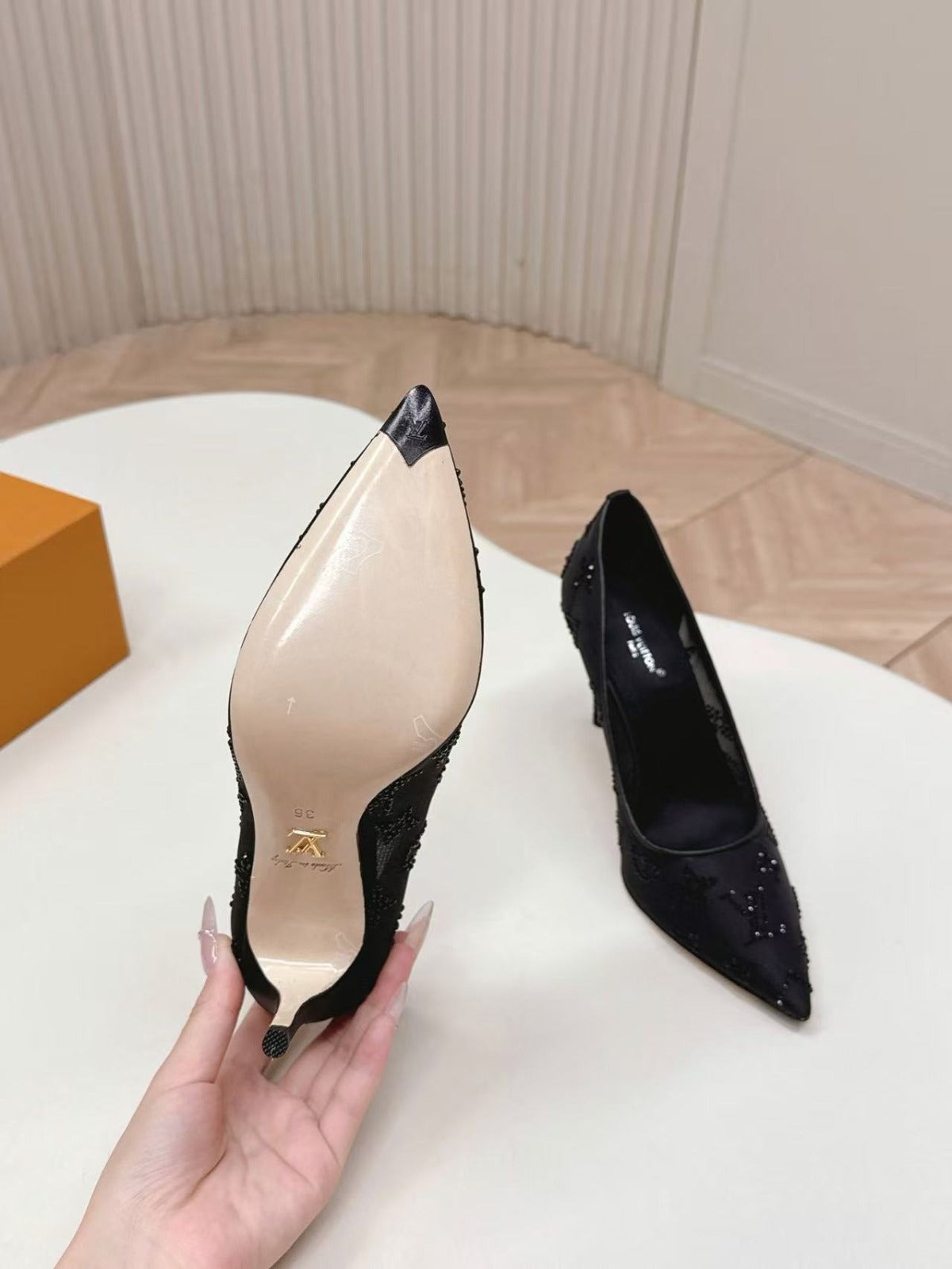 Salto alto LV Louis Vuitton Gala Pump