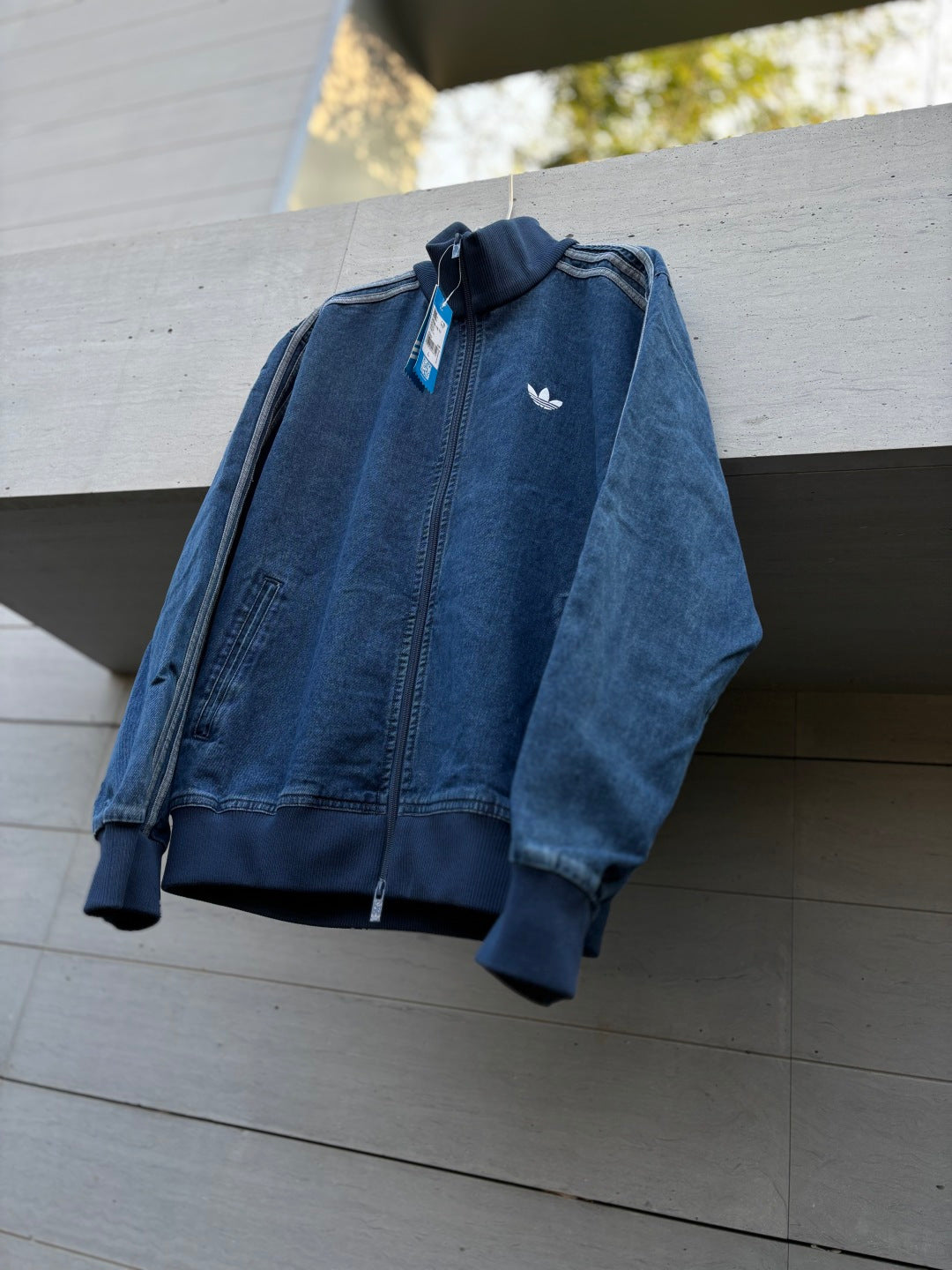 Casaco Adidas Adicolor Denim Firebird Originals