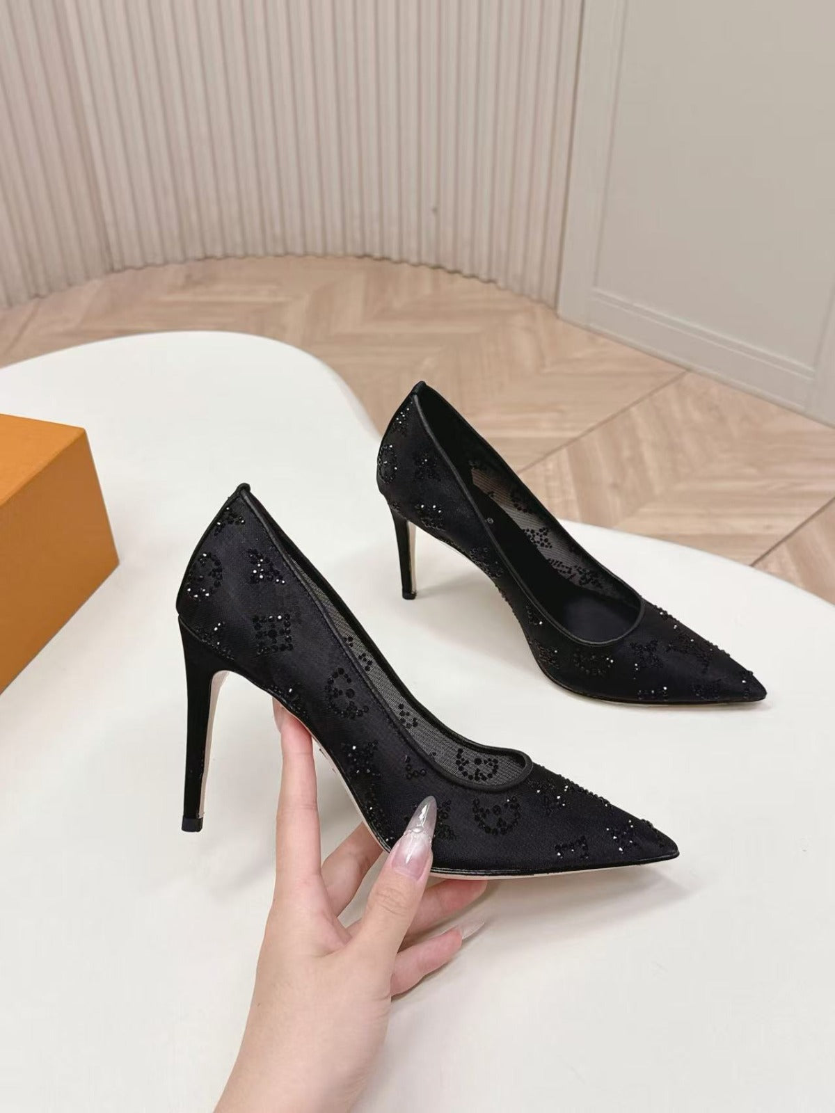 Salto alto LV Louis Vuitton Gala Pump