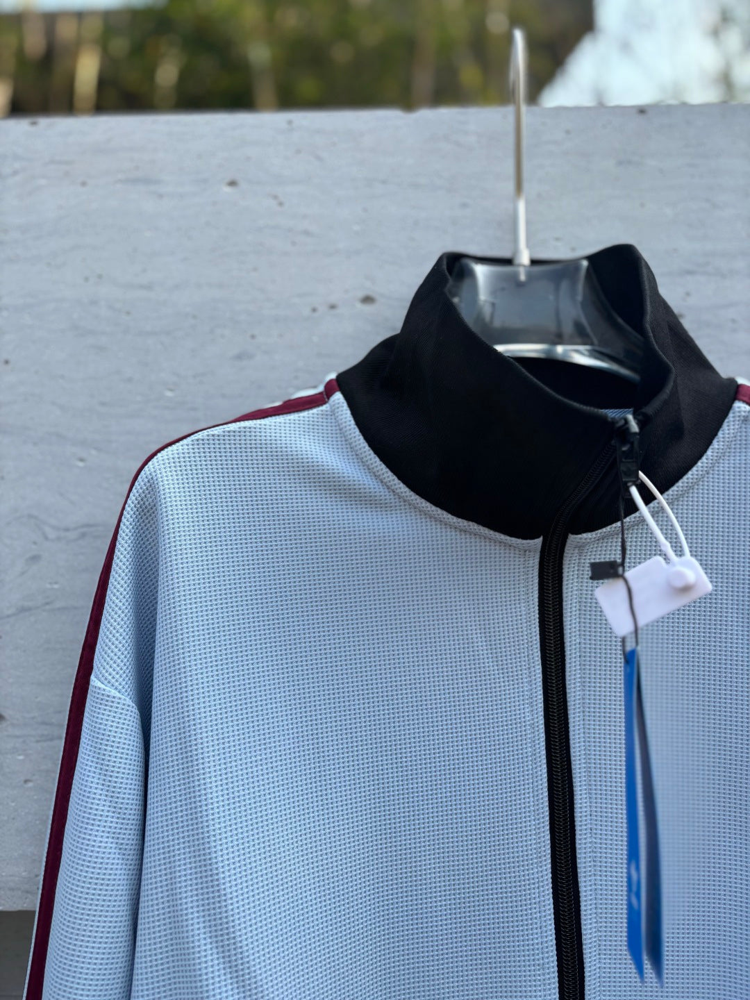 Adidas Originals Knit Track Top Azul + Negro + Burdeos