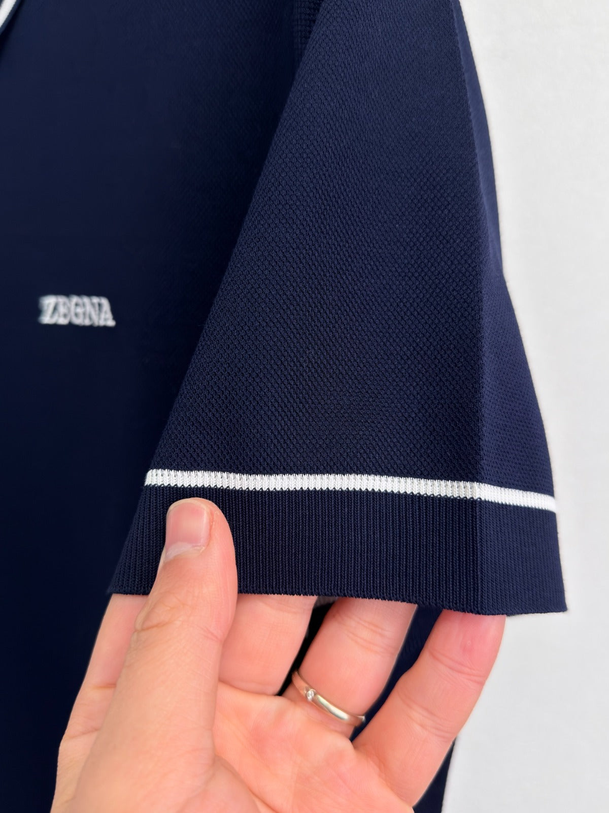 Zegna 100% cotton Polo shirt