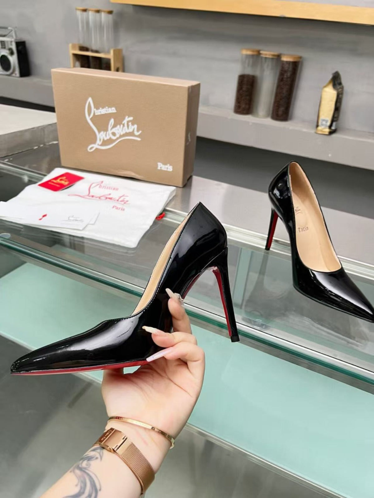 Salto alto Christian Louboutin "Tino"