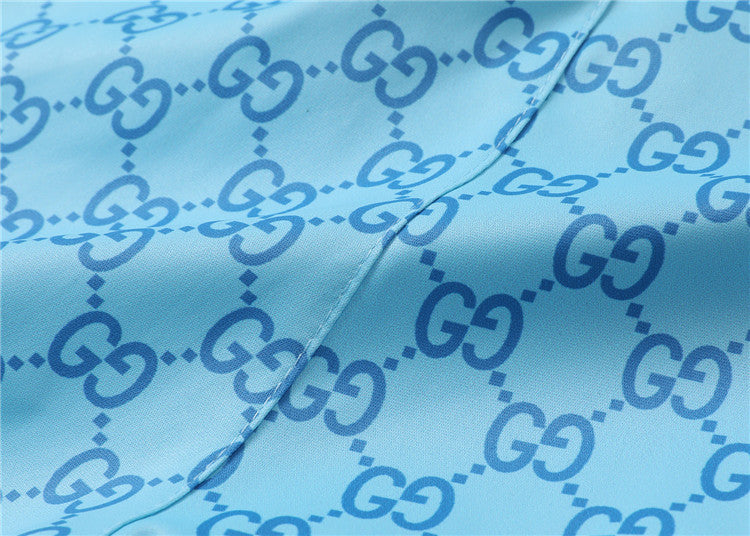 Calção Gucci Printed Poplin Tech