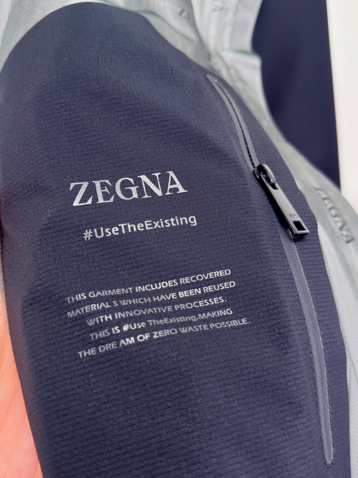 Casaco corta vento Zegna