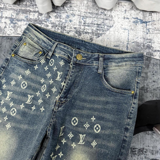 Calça de ganga LV Louis Vuitton slim fit