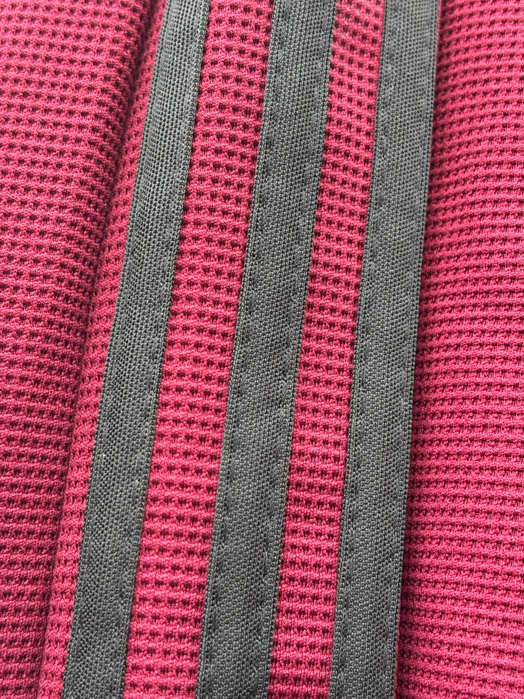 Adidas Originals Campera de punto Burdeos + Negro