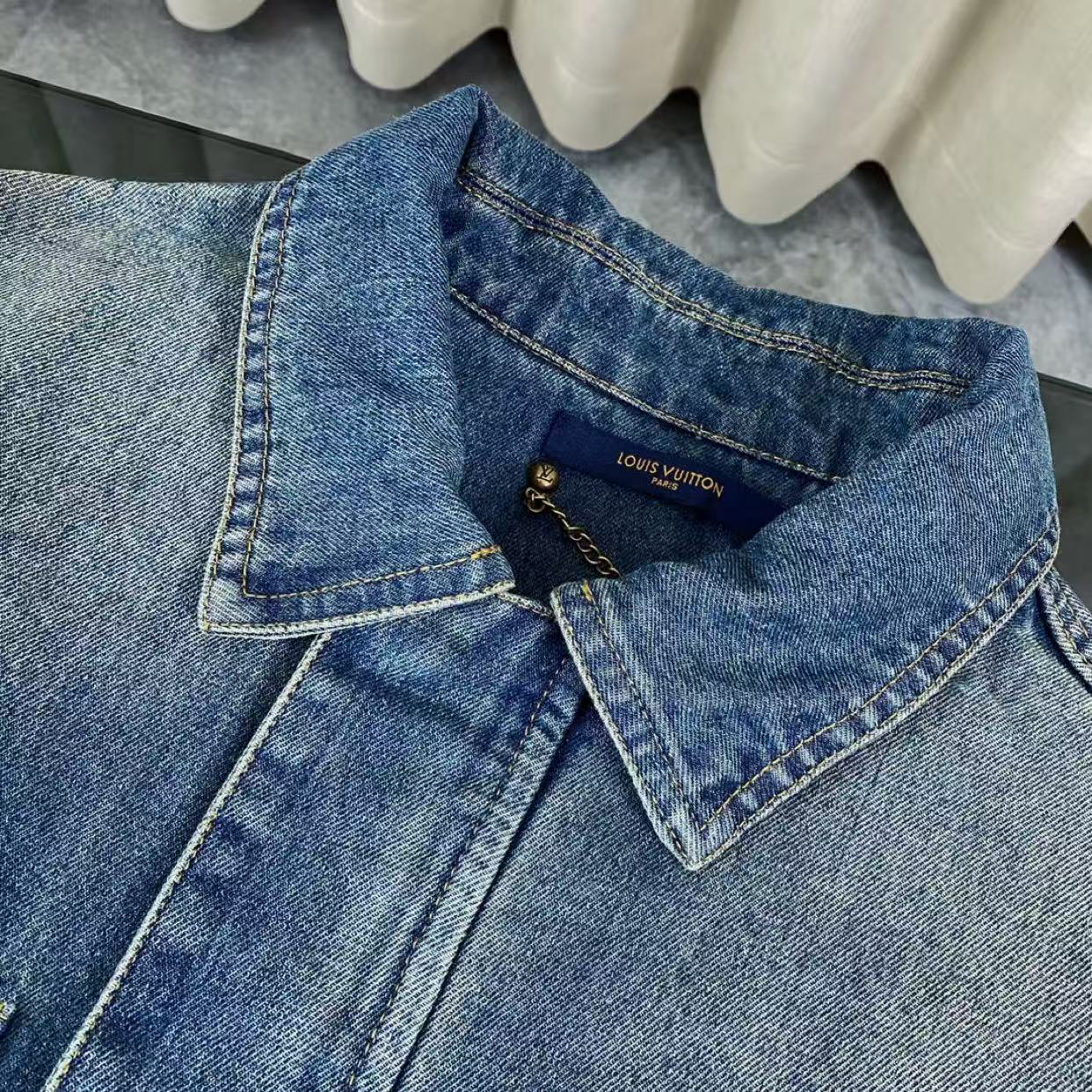 Conjunto LV Louis Vuitton Denim