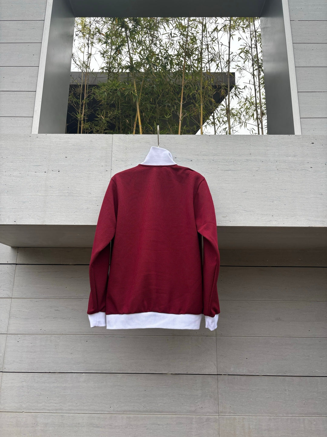 Adidas Originals Knit Track Top Rojo + Blanco