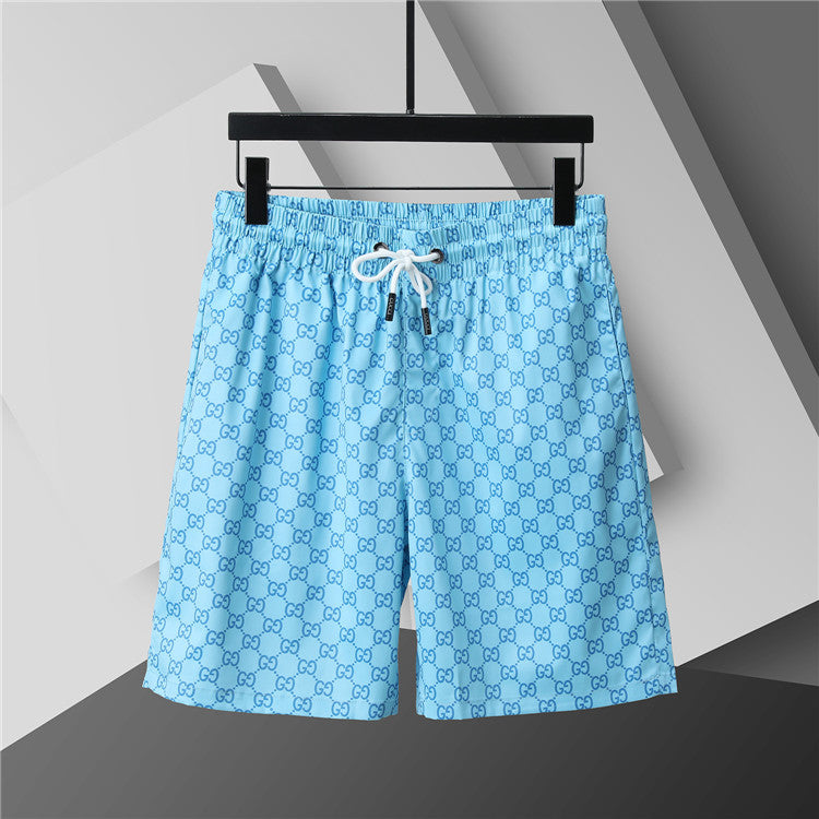 Calção Gucci Printed Poplin Tech