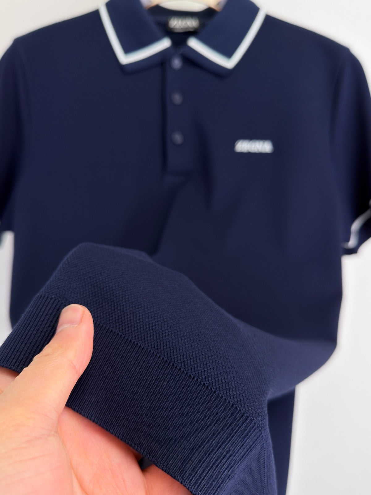 Zegna 100% cotton Polo shirt
