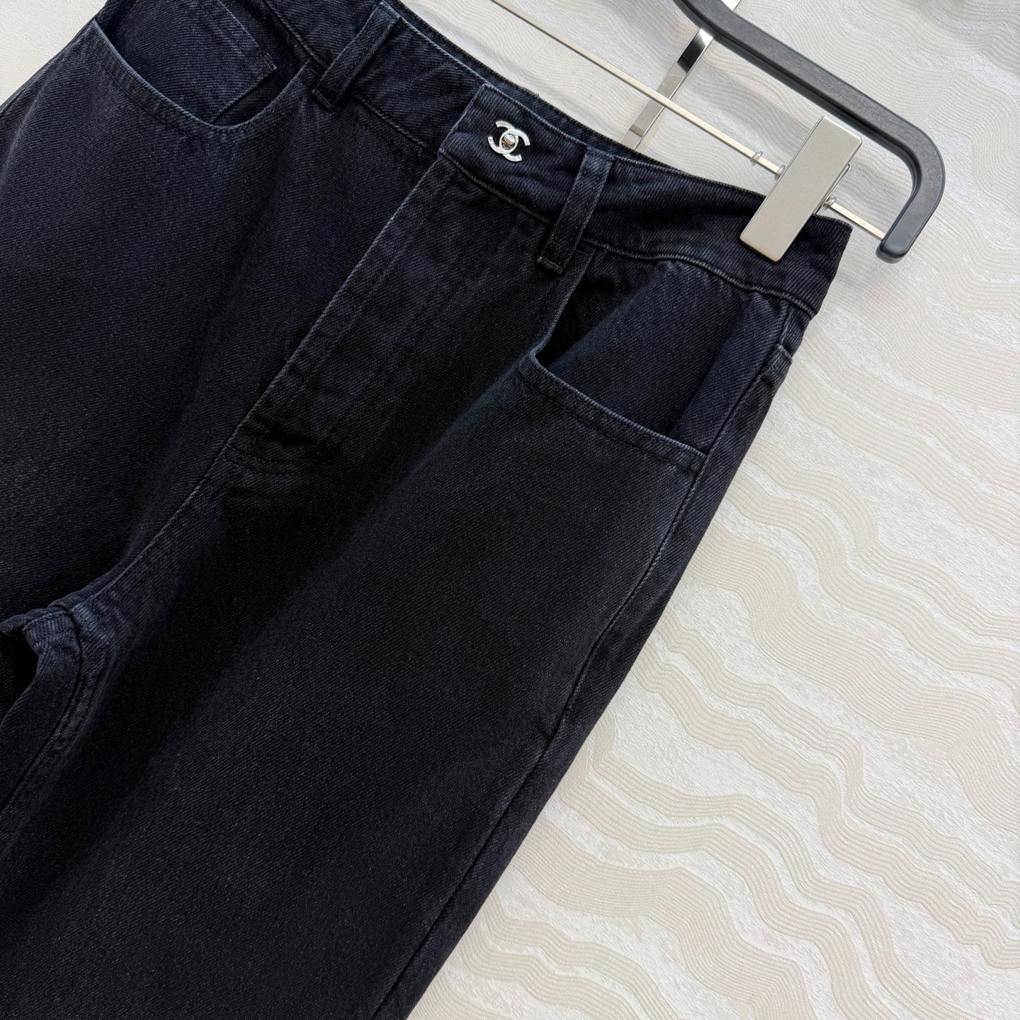 Calça de ganga Chanel