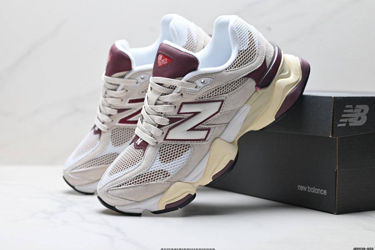 NB New Balance 9060 Linen Burgundy
