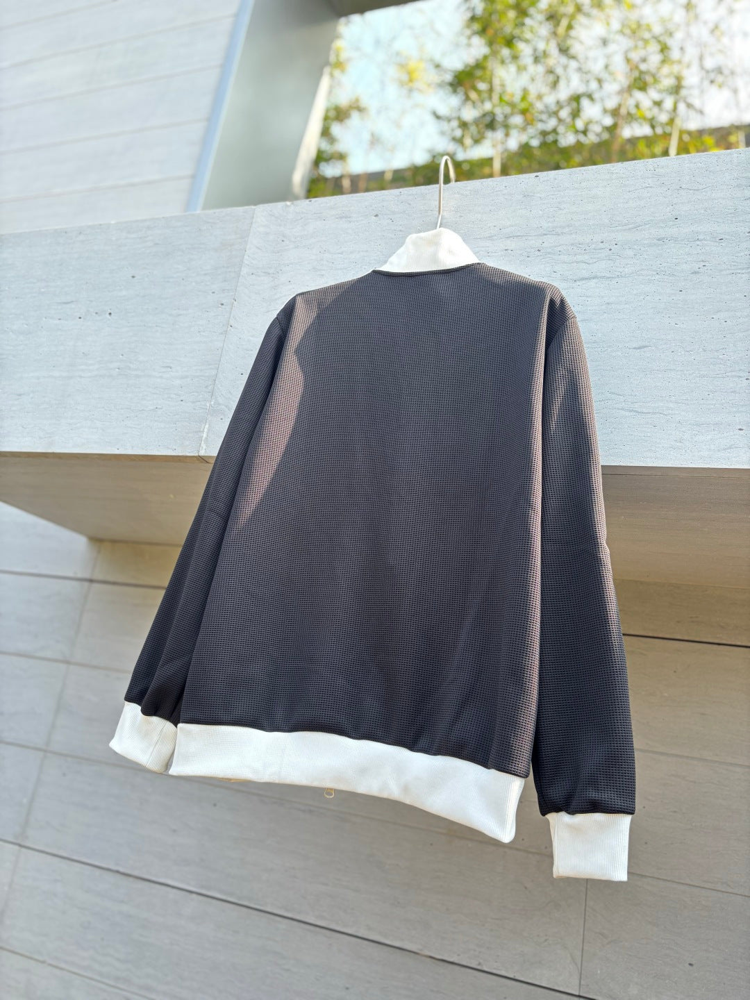 Adidas Originals Malha Track Top Negro + Blanco