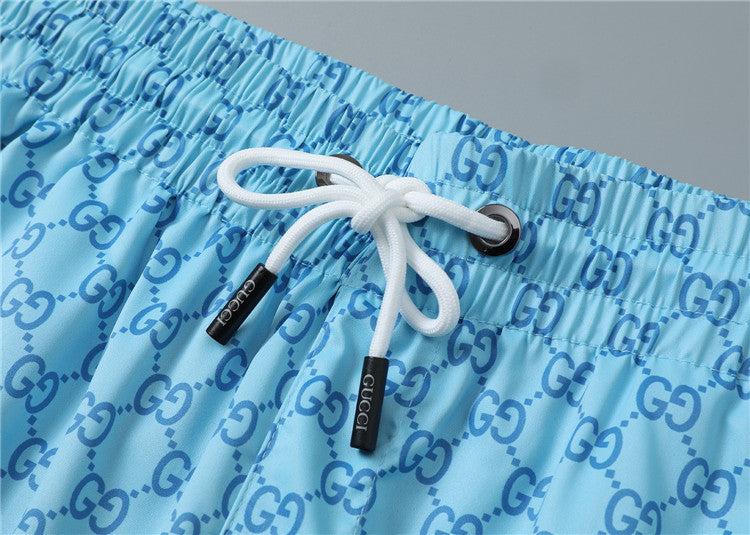 Calção Gucci Printed Poplin Tech