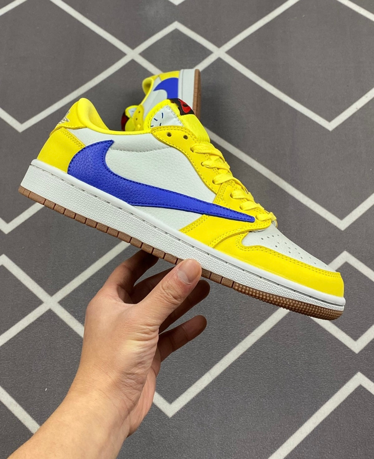 Nike Air Jordan 1 Retro Low OG SP "Canary" x Travis Scott