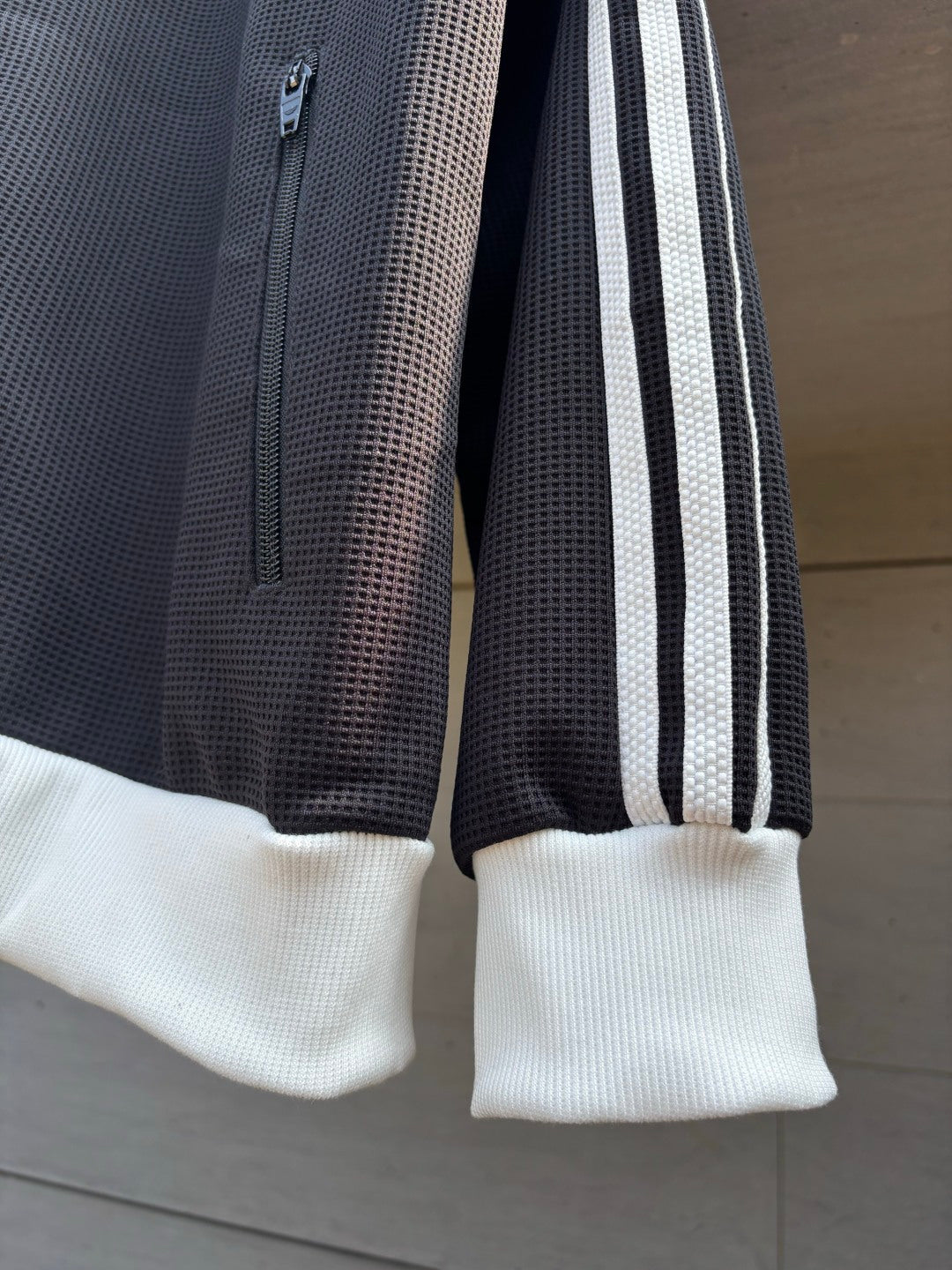 Adidas Originals Malha Track Top Negro + Blanco