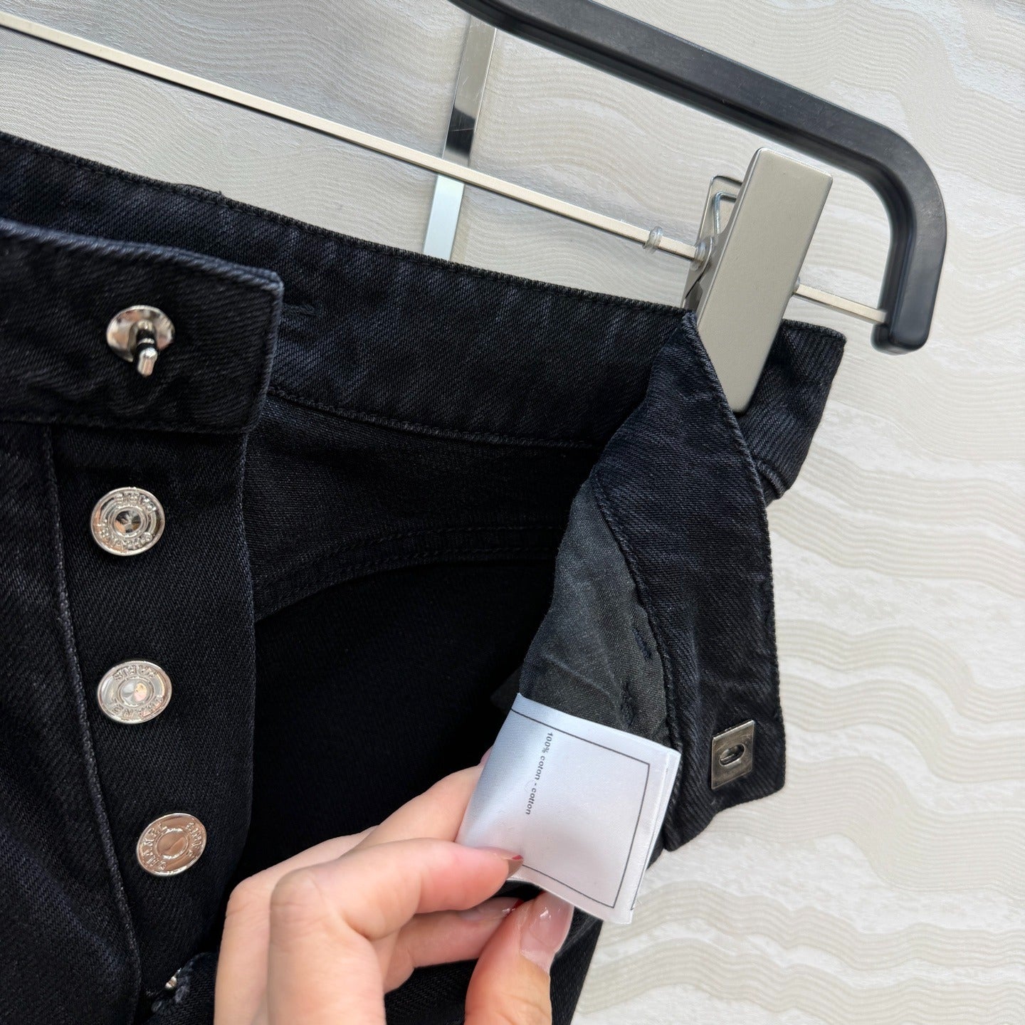 Calça de ganga Chanel