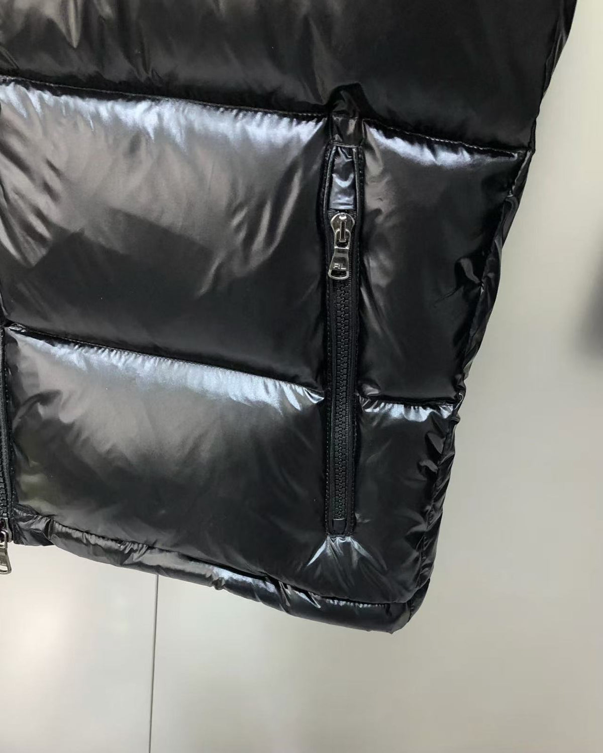 Ralph Lauren feathered vest (shiny)