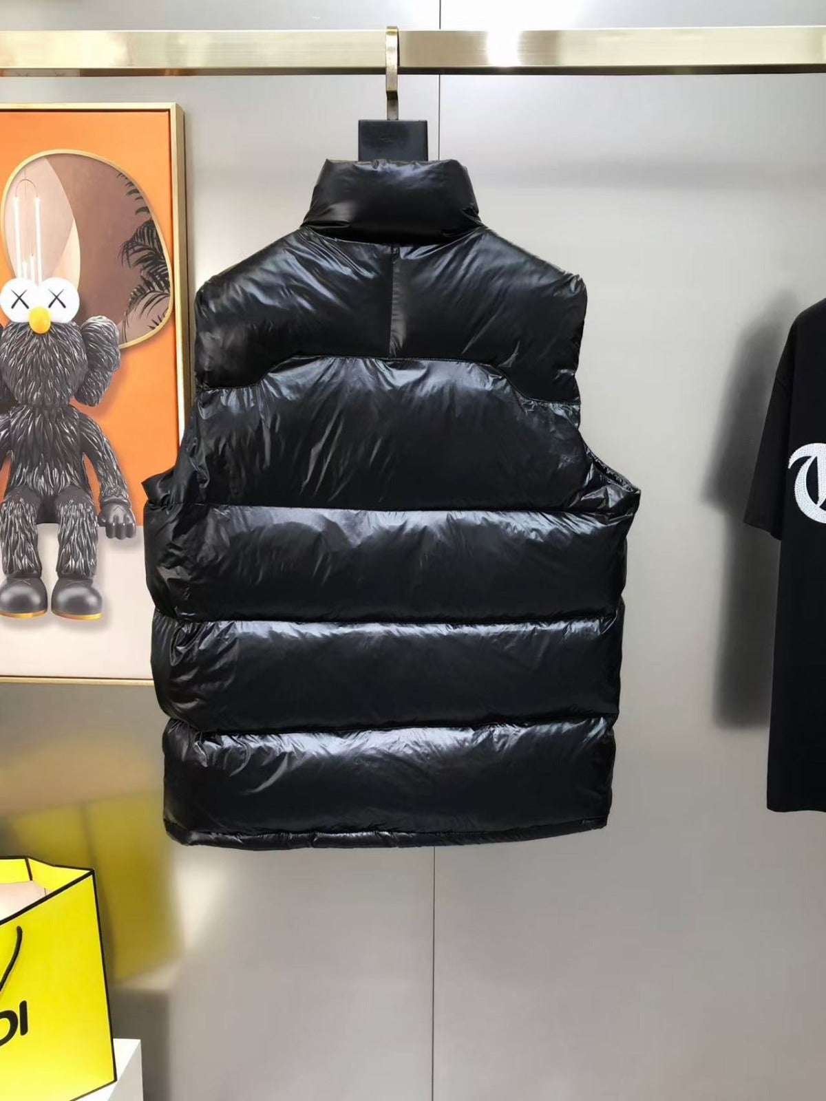 Ralph Lauren feathered vest (shiny)