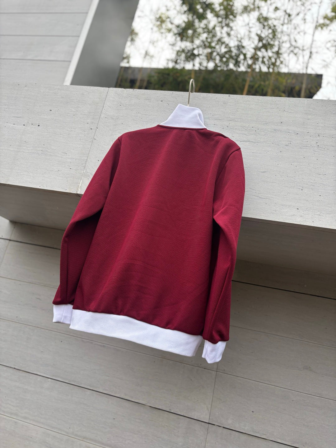 Adidas Originals Knit Track Top Rojo + Blanco
