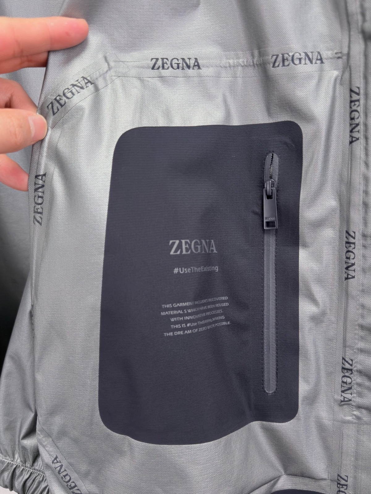 Casaco corta vento Zegna