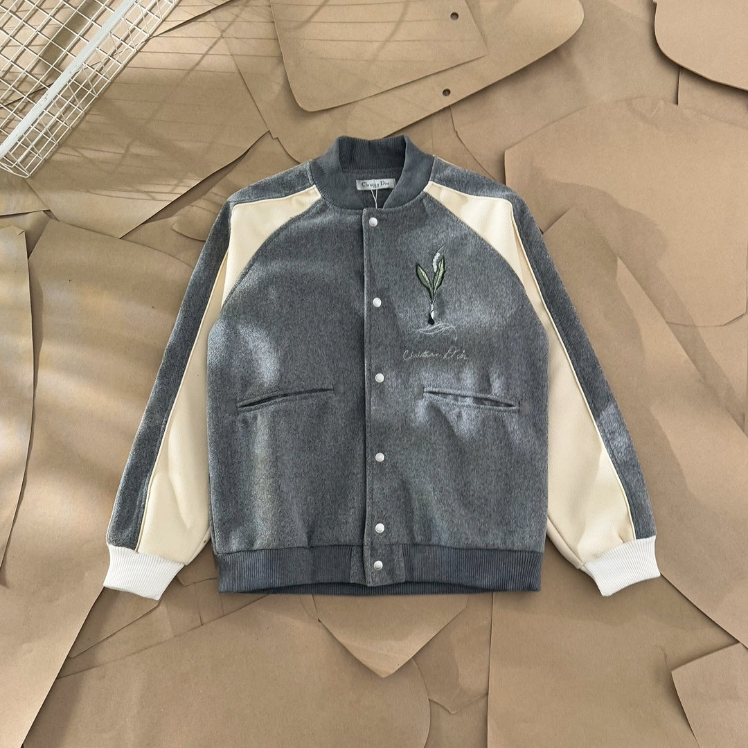 Casaco Christian Dior Lily of the Valley Varsity