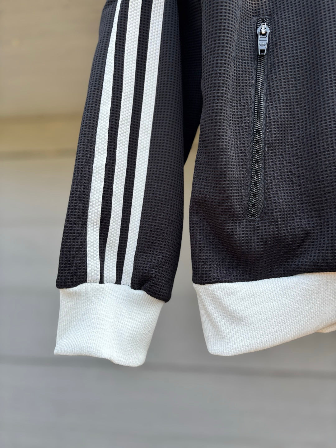 Adidas Originals Malha Track Top Negro + Blanco