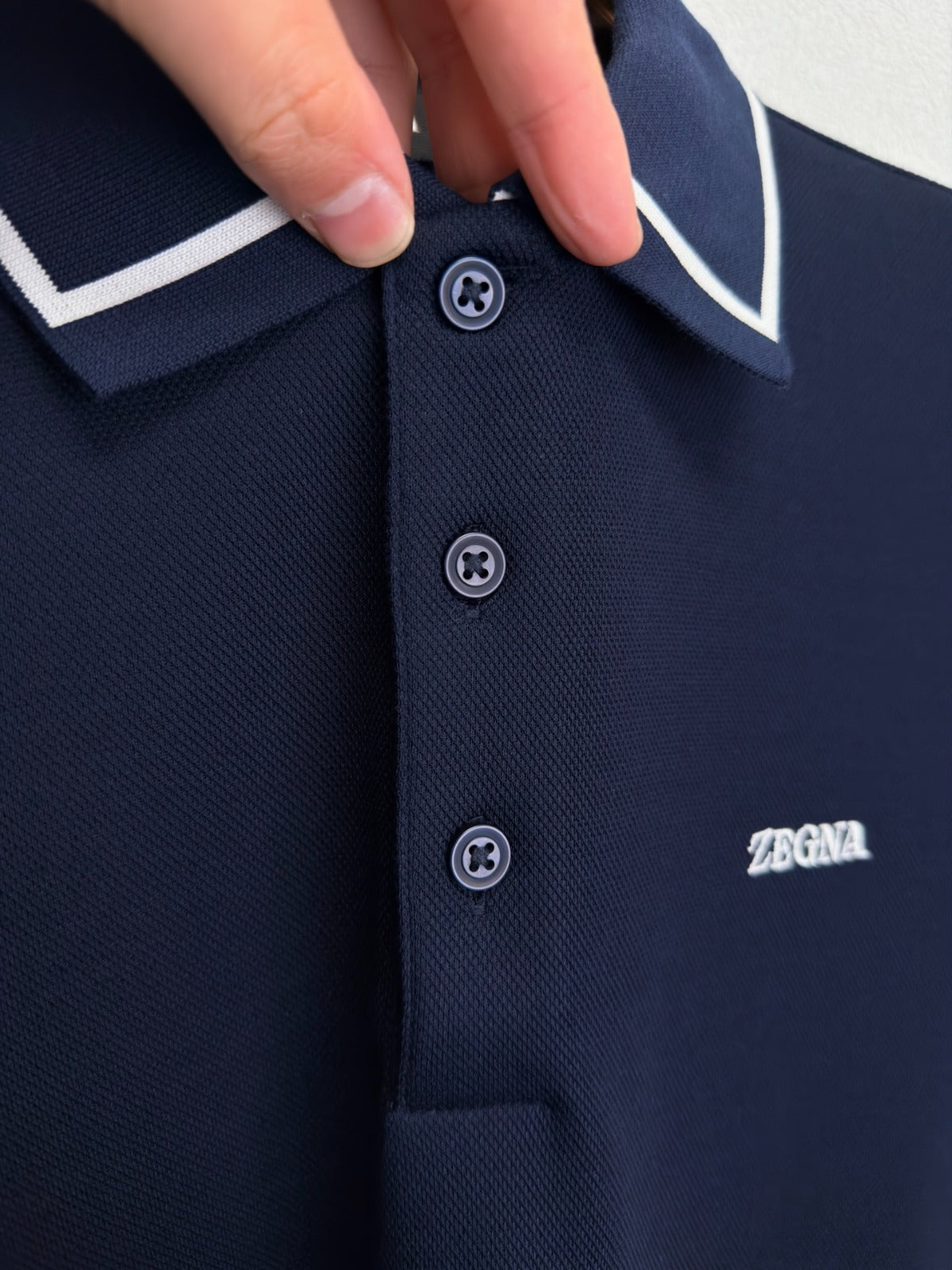 Zegna 100% cotton Polo shirt