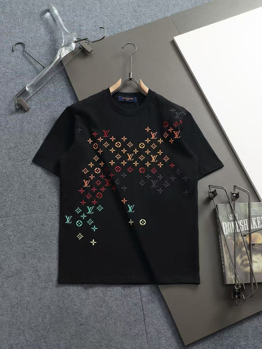T-shirt LV Louis Vuitton Monograma bordado