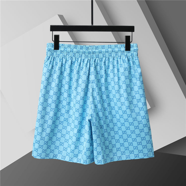 Calção Gucci Printed Poplin Tech