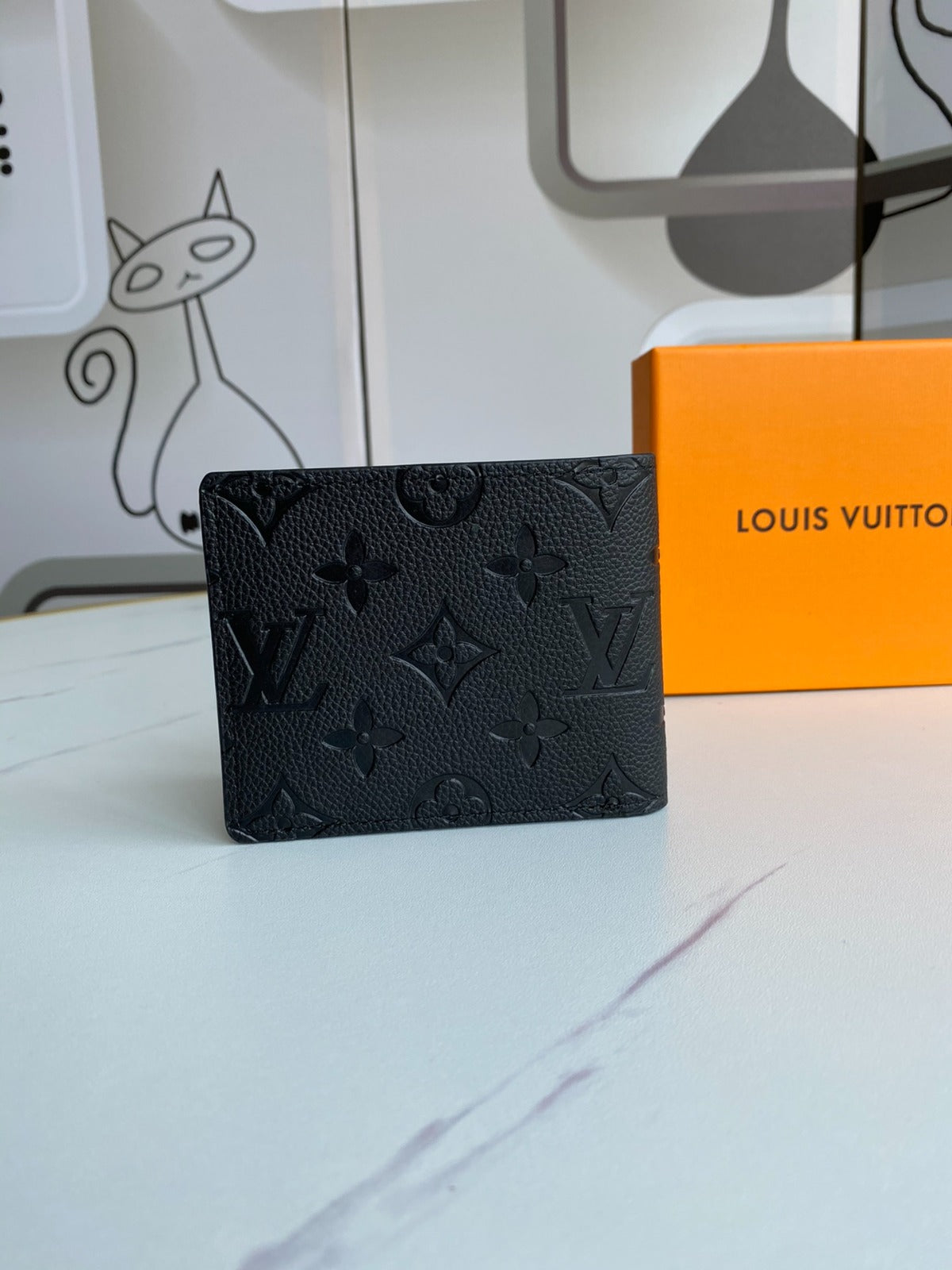 Carteira em pele LV Louis Vuitton