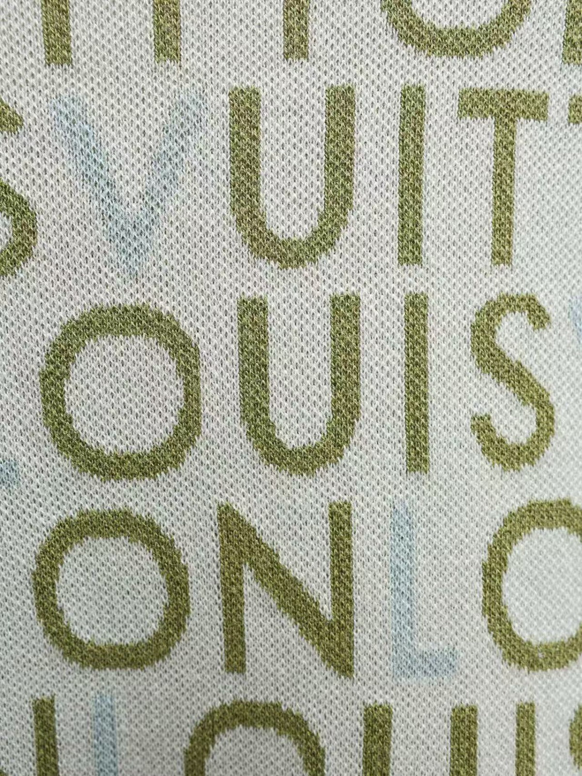 Camisola manga curta LV Louis Vuitton Monograma