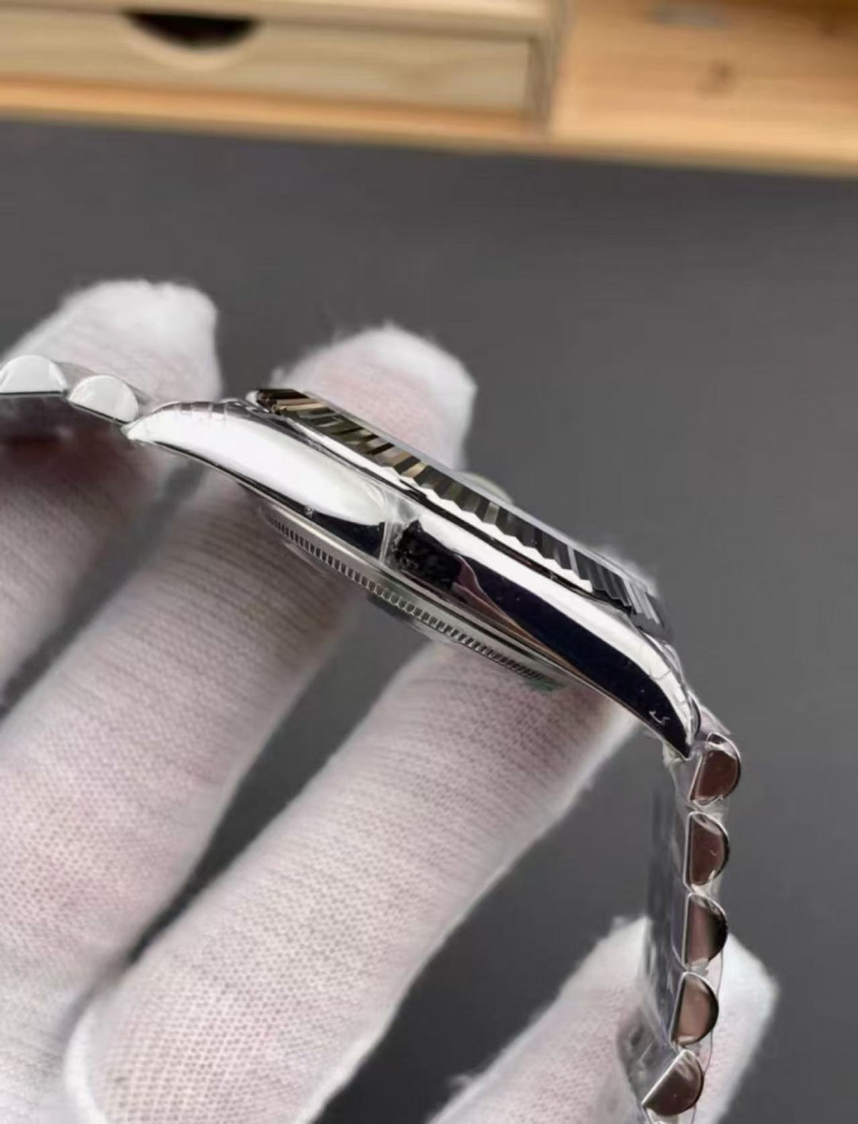 Relógio Rolex Datejust 41 em aço Oystersteel