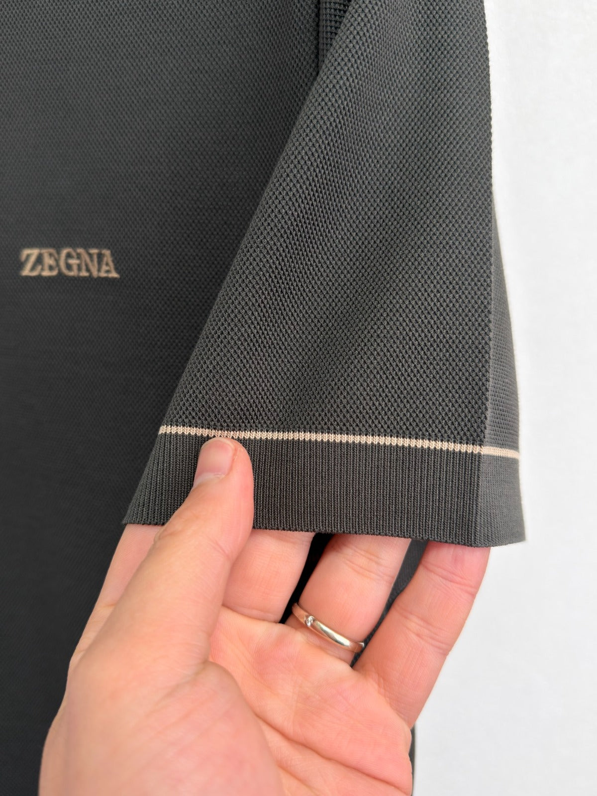 Zegna 100% cotton Polo shirt
