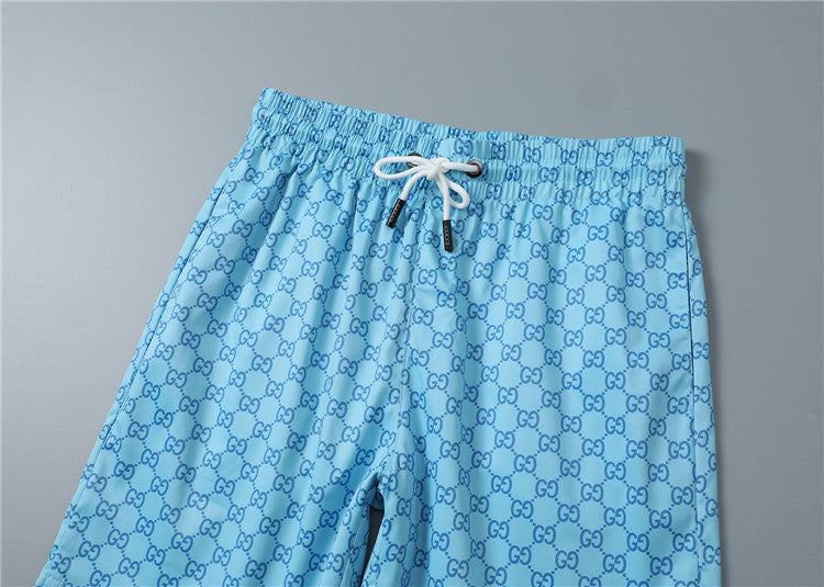 Calção Gucci Printed Poplin Tech