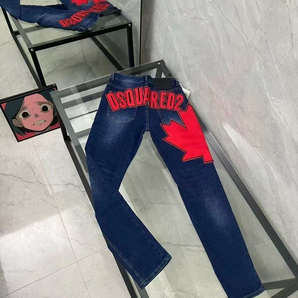 Calça ganga Dsquared2 Skater Jeans