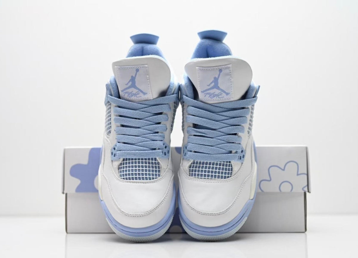 Nike Air Jordan 4 Retro "Forget Me Not" / "Aluminum"