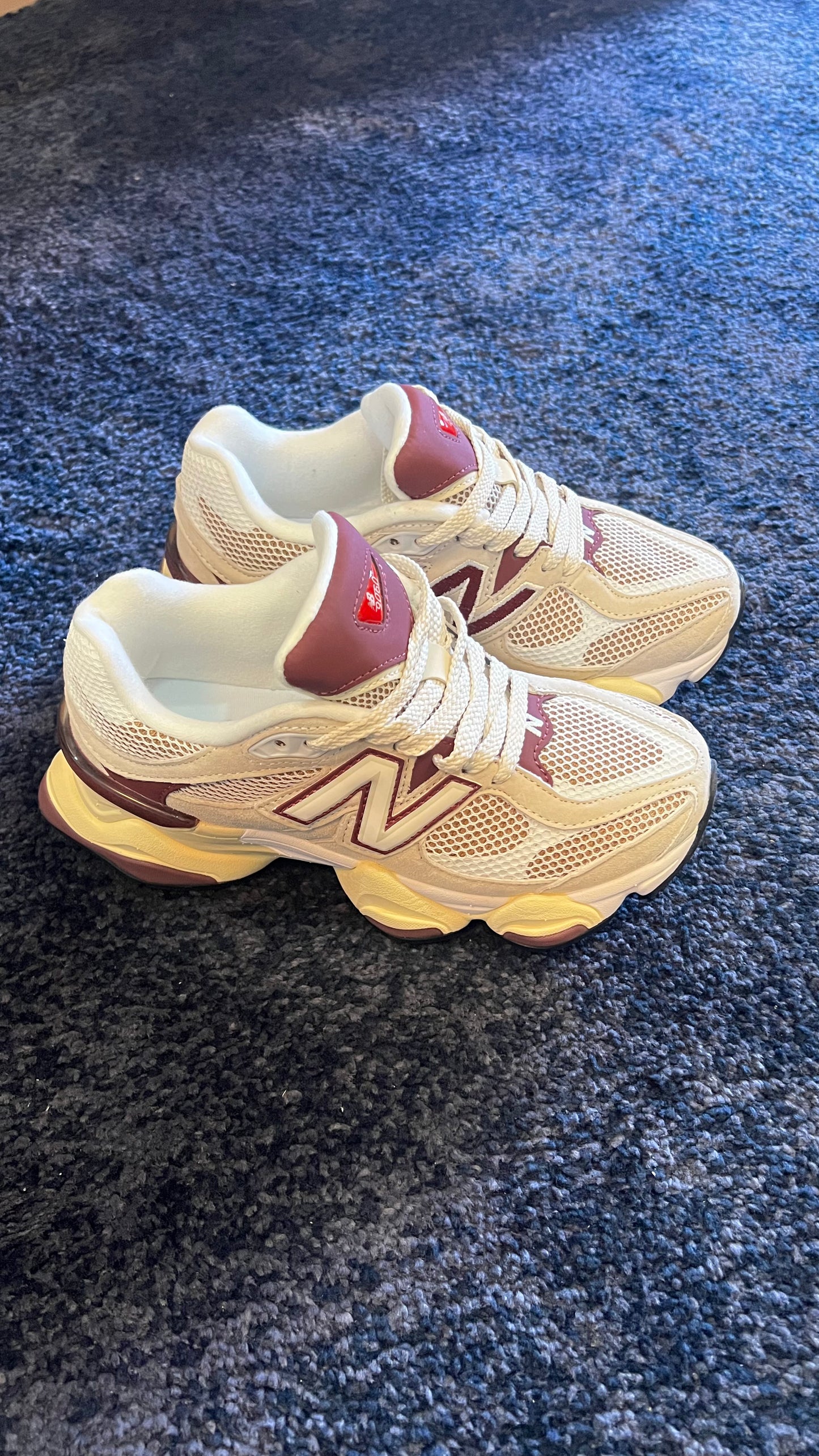 NB New Balance 9060 Linen Burgundy