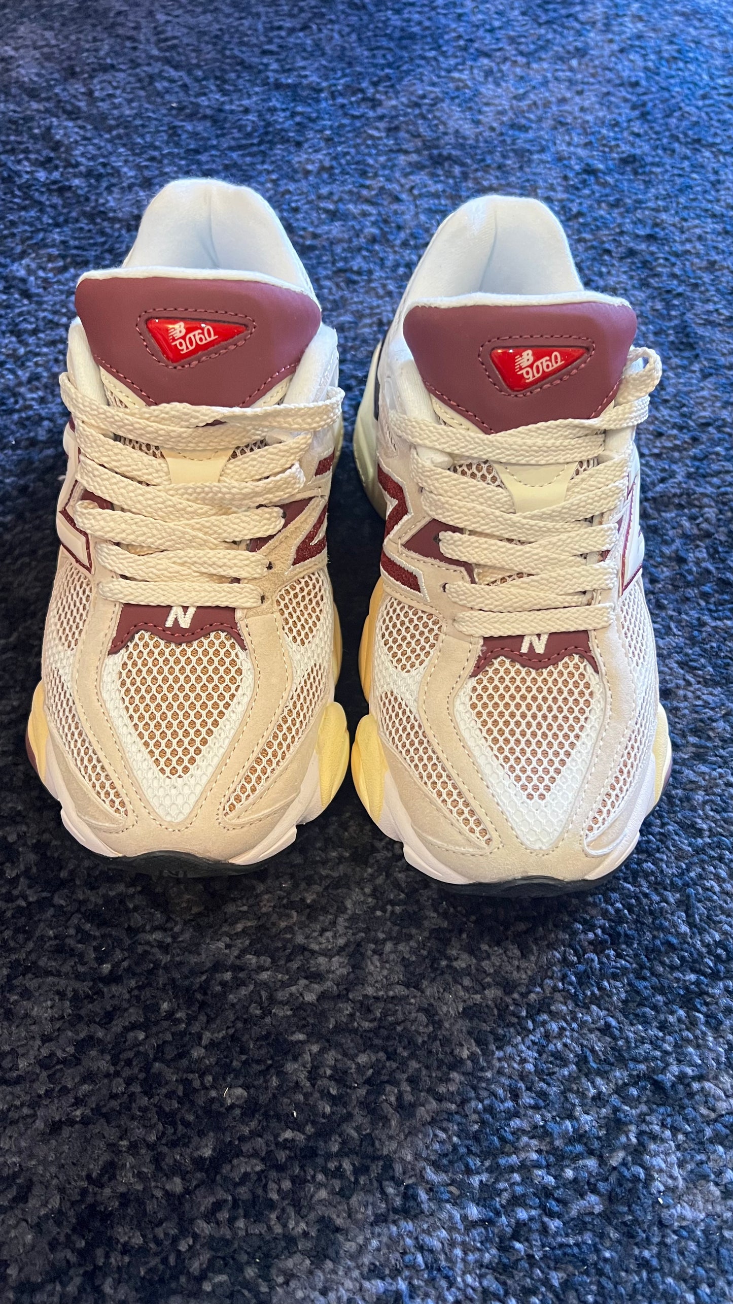 NB New Balance 9060 Linen Burgundy