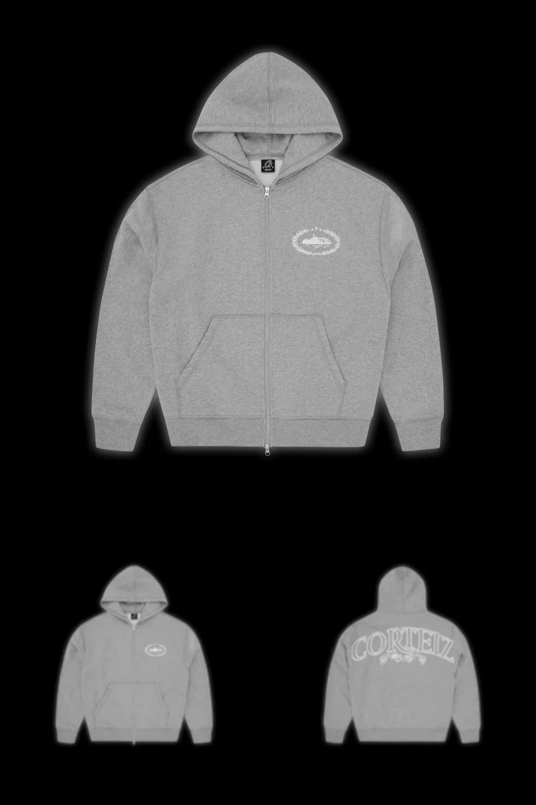 Sweat Corteiz Grey "Superior Royale"