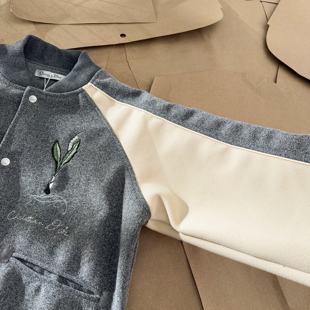 Casaco Christian Dior Lily of the Valley Varsity